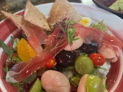 葡萄车厘子火腿沙拉-BROWNSTONE布朗石西班牙餐厅(富城店)