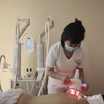 今天在这体验了大力神减脂，现在纤体店都这么现代化了嘛