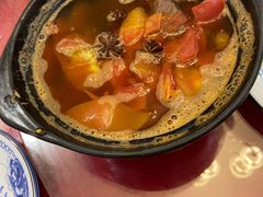 西红柿炖牛腩-清真磊磊烧烤老店(饮虎池街34号店)