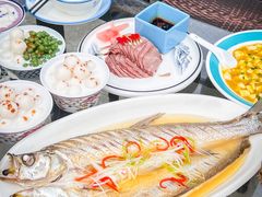 -七的湖·晚芳亭·阳澄湖农家菜·大闸蟹(莲花岛店)