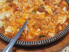 石板鸡蛋豆腐-真利味·脊骨火锅·正宗韩国料理(韩乐坊店)