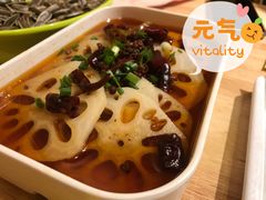 捞汁莲藕片-大话小腰(鸟巢店)