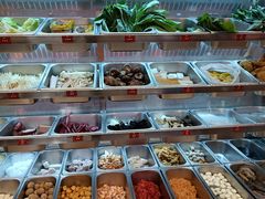 自助取餐区-集草轩·重庆麻辣烤鱼(西湖道店)