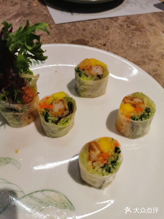 美奈小馆·越南料理(福田星河COCO Park店)芒果鱼柳米纸卷图片
