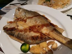 金桔子香煎黄花鱼-观澜湖酒店·邀月庭中餐厅