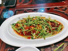 野生藜蒿炒腊肉-赣南人家·头牌江西菜(劲松店)
