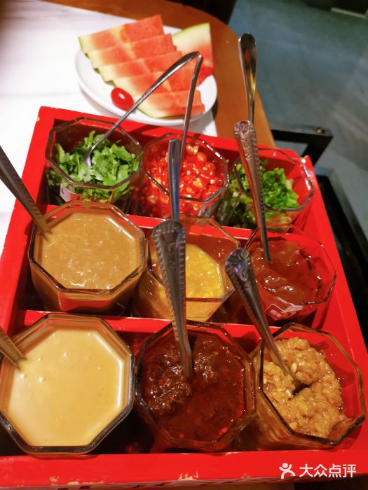爱上六头鲍打边炉(五角场店)自助调料图片