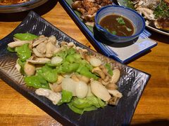独蒜炒松茸-紫滇源云南生态菜(丹凤街店)
