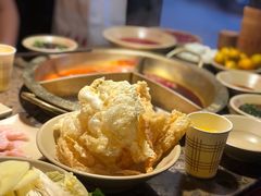 炸腐竹-蜀国大将老火锅(江北店)