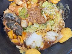 -粘豆包柴火铁锅炖