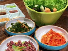 -明洞阿姨·韩式酱蟹烤肉·创意料理(三元桥店)