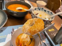 炸虾饼配泰国梅子酱-帕蓝·暹罗料理(大学路店)