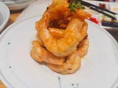 蜜汁酥皮虾-四季民福烤鸭店(前门廊房二条店)