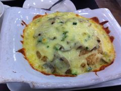 奶油蘑菇焗饭-蘑菇餐厅(马台街店)