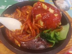 鱿鱼蛋包饭-北方工业大学学生餐厅
