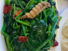 虾爬肉炒菠菜-双井轩(双井店)