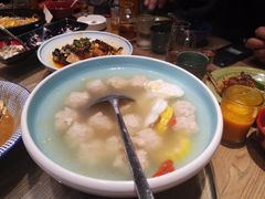 鸡汤砂锅丸-食欲老院子荆芥疙瘩汤(经五路店)