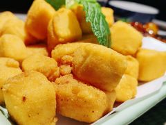 黄金脆皮豆腐-绿茶餐厅(城西银泰城店)
