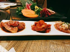 鸡肉三味拼盘-御牛道日式烤肉料理(杭州万象城店)