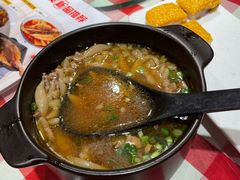 羊肉汤莜面鱼鱼-西贝莜面村(当代商城店)