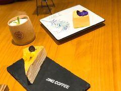 芒果慕斯-ZING COFFEE 镜咖啡