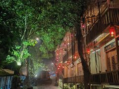 -天门沟九州驿站树上汤泉