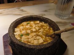 石锅鸡汤豆腐-绿茶餐厅(西单老佛爷店)