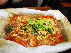 新品纸包鱼-庆峰龙虾烧烤(合肥一店)