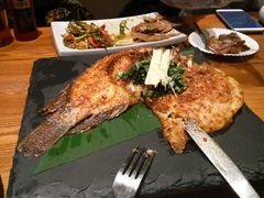 香茅草烤罗非鱼-云海肴·汽锅鸡·云南菜(天津国金汇店)