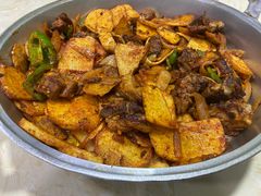 -尕有炕锅烤羊肉