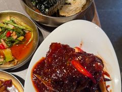 -草家酱蟹炭火烤肉店(珲春南路一店)