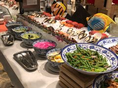 自助取餐区-万达文华酒店·48F云端窗景美食汇自助餐厅