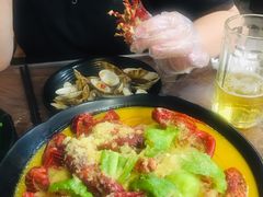 金汤蒜蓉龙虾-夏记烤官达人·徐州鲜羊肉串(江宁店)