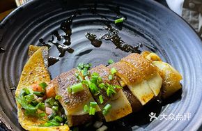 Sweet Potato Noodles with Rice Cake