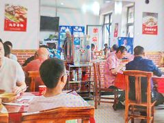 -陕北农家小吃风干羊肉剁荞面