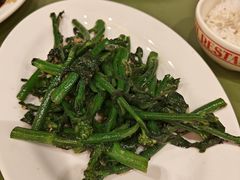 沙茶炒芥兰苗-广九餐室(陈家祠扬韬广场店)