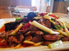 肝腰合炒-兔行天下-鸿鹤鲜锅兔(中海国际店)