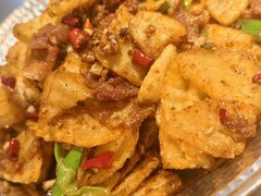 干锅土豆片-悦海·家宴·冰花皮皮虾大锅贴(宝龙店)