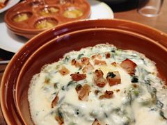 奶香鸡肉焗菠菜-萨莉亚意式餐厅(杭州滨江天街店)