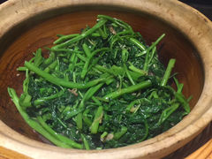 啫啫虾酱空心菜-熠盛粤味(永康路店)