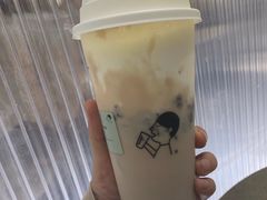 芋泥紫米茶-喜茶(佛山岭南站店)