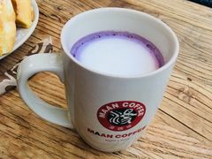 紫薯拿铁-漫咖啡(中纺国际店)