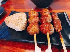 手工鸡肉丸子-鸟串烧Yakitori