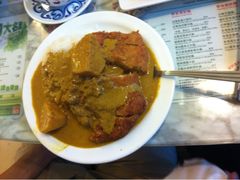 咖喱猪扒饭-翠华餐厅