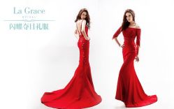 点击看大图 iphone_upload_pic-LA GRACE高端婚纱礼服定制馆
