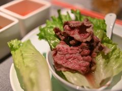 L4雪花牛肉-左庭右院鲜牛肉火锅黑金店(陆家嘴中心店)