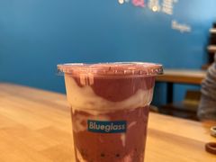 满杯青花素·草莓蓝莓桑葚树莓黑枸杞活性益生菌酸奶-Blueglass酸奶(华贸购物中心店)