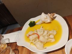 鸡油淋螺片（潮州）-众喜蔡·私房酒馆(普思小镇店)