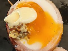 溏心蛋培根-九州料理竿屋SaoYa
