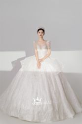 点击看大图 -艾拉·女王婚纱礼服馆